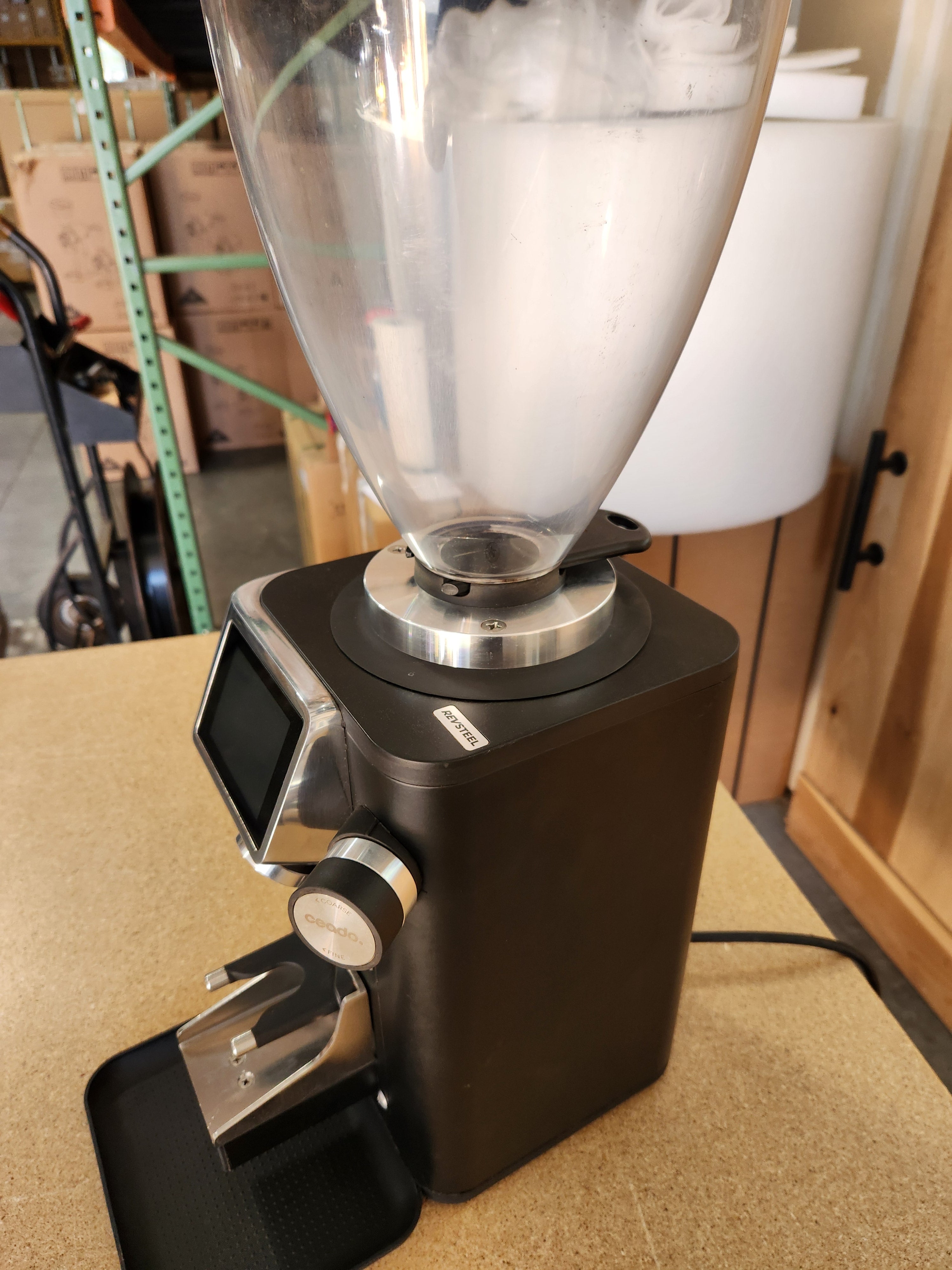 Ceado REV Steel Espresso Grinder with WAM black DEMO DHD133074