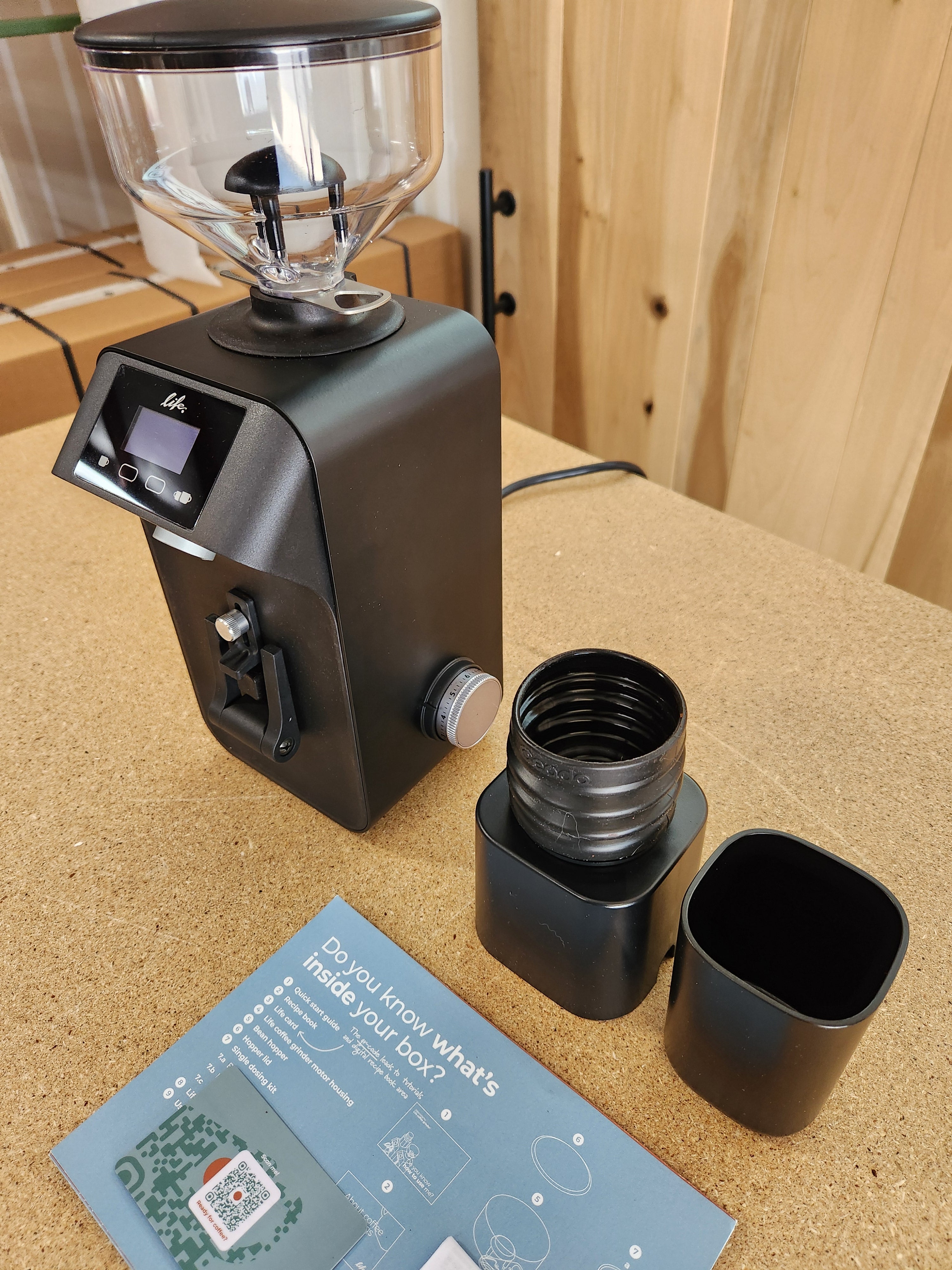 Ceado Life Grinder in Black DEMO CHG491021