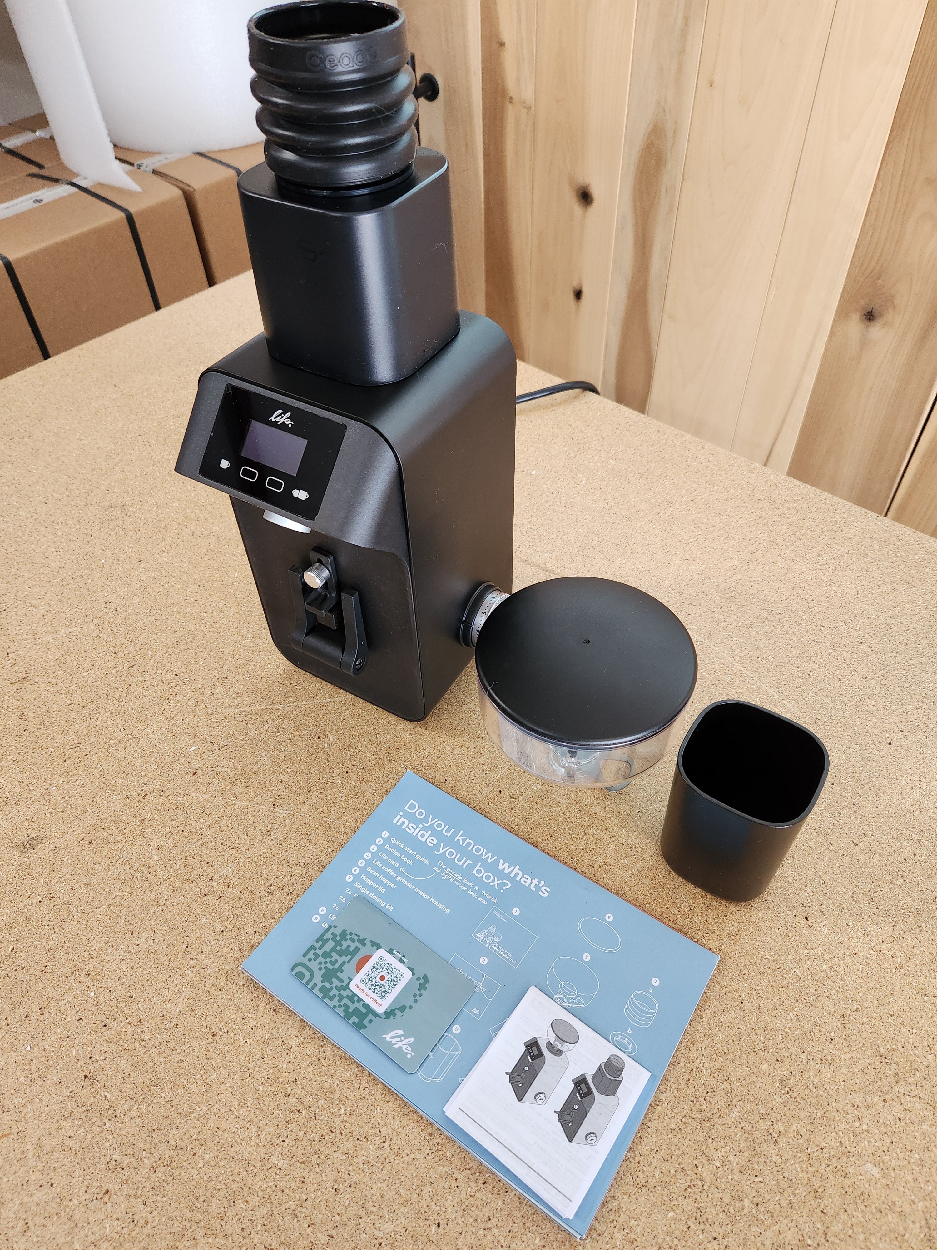 Ceado Life Grinder in Black DEMO CHG491021