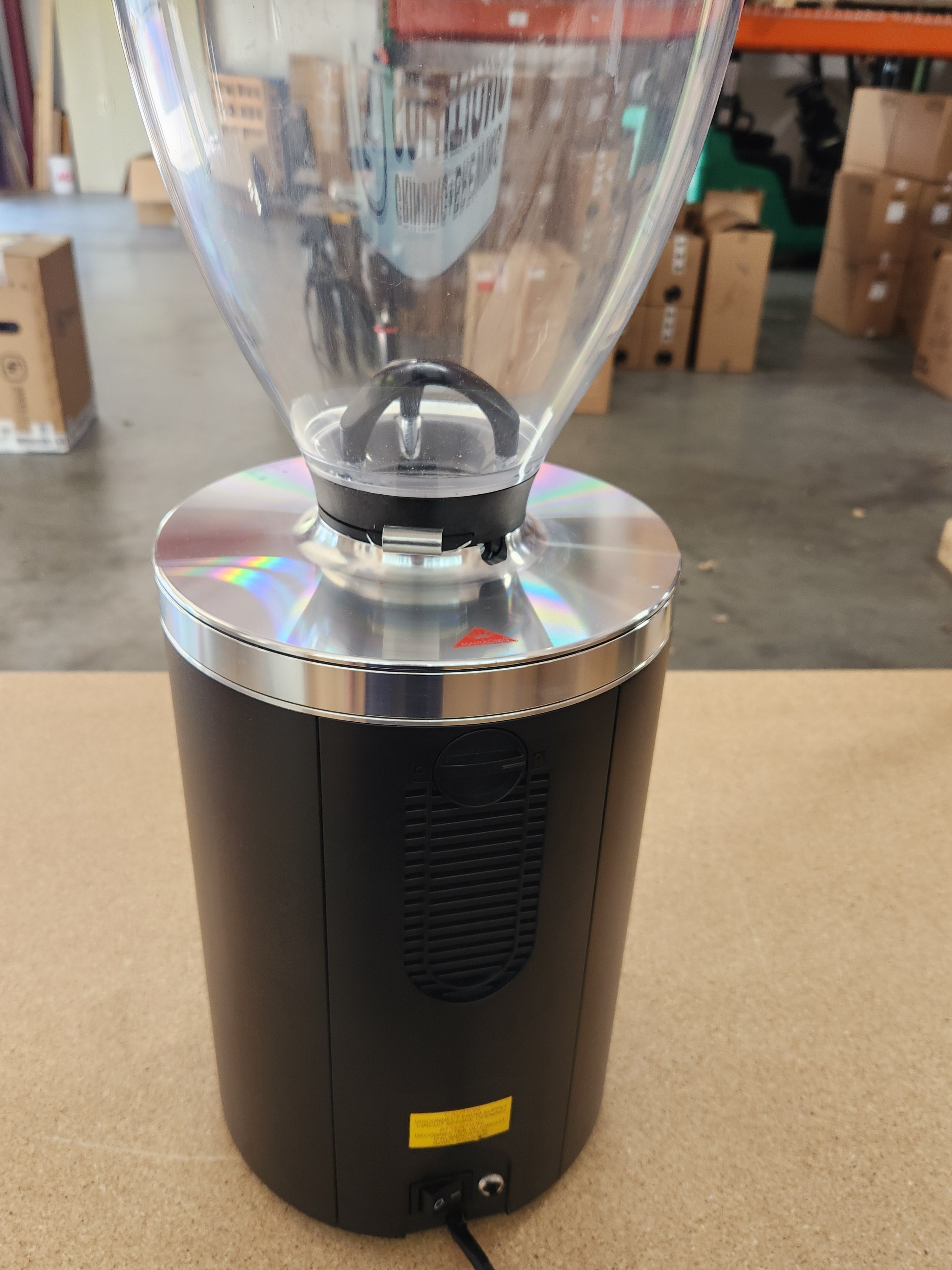 Mahlkonig E80 Supreme Espresso Grinder in black DEMO 850184
