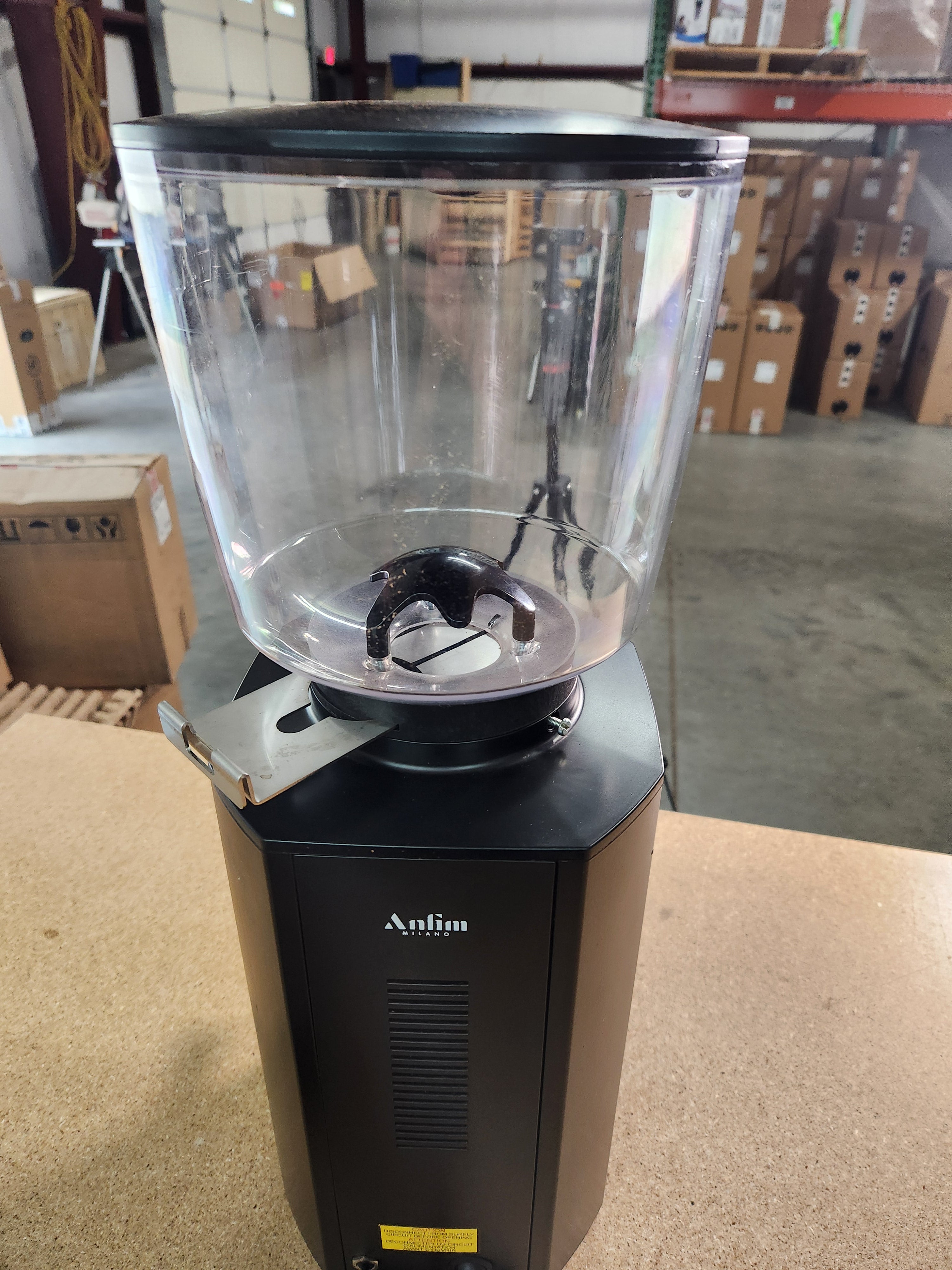 Anfim Luna Espresso Grinder in black DEMO 896515