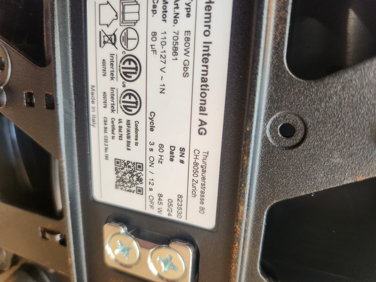 E80W GbS Grind-by-Sync in black DEMO 823530