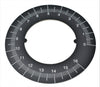 EK43 Black adjustment label with finer markings 0-16